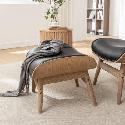 George Oliver Jeyshan Upholstered Ottoman & Reviews | Wayfair